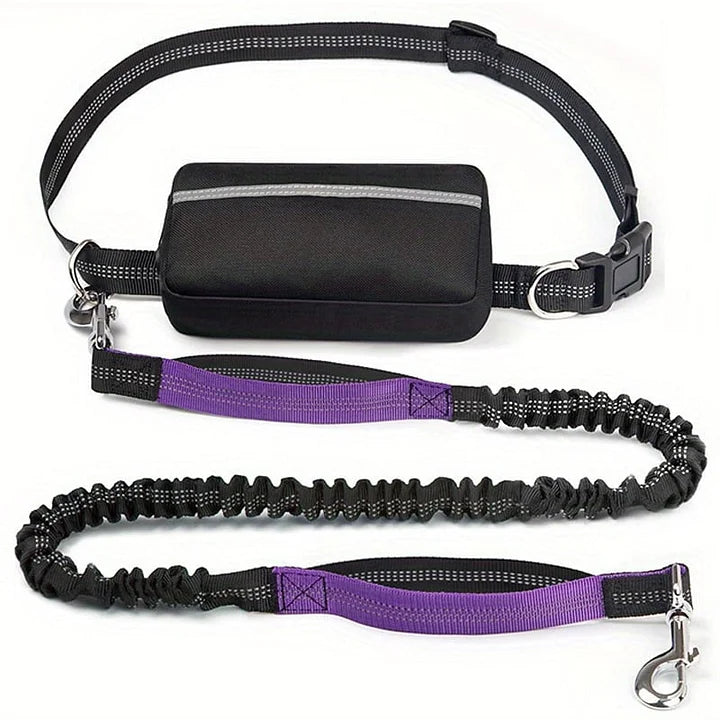 Hands-Free Dog Elastic Reflective Leash by F&C™